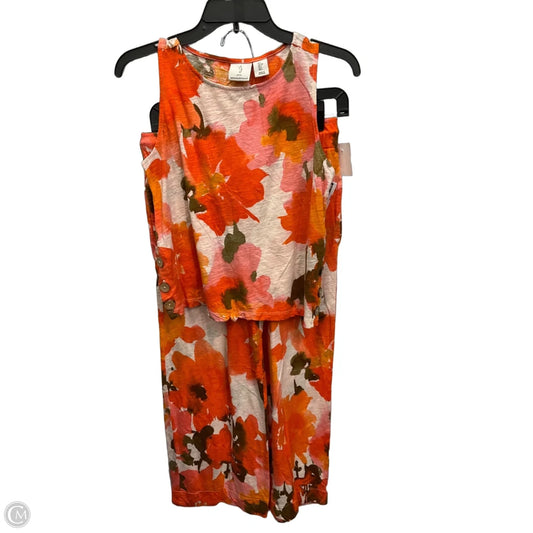 Pants Set 2pc By Joie In Orange, Size: S