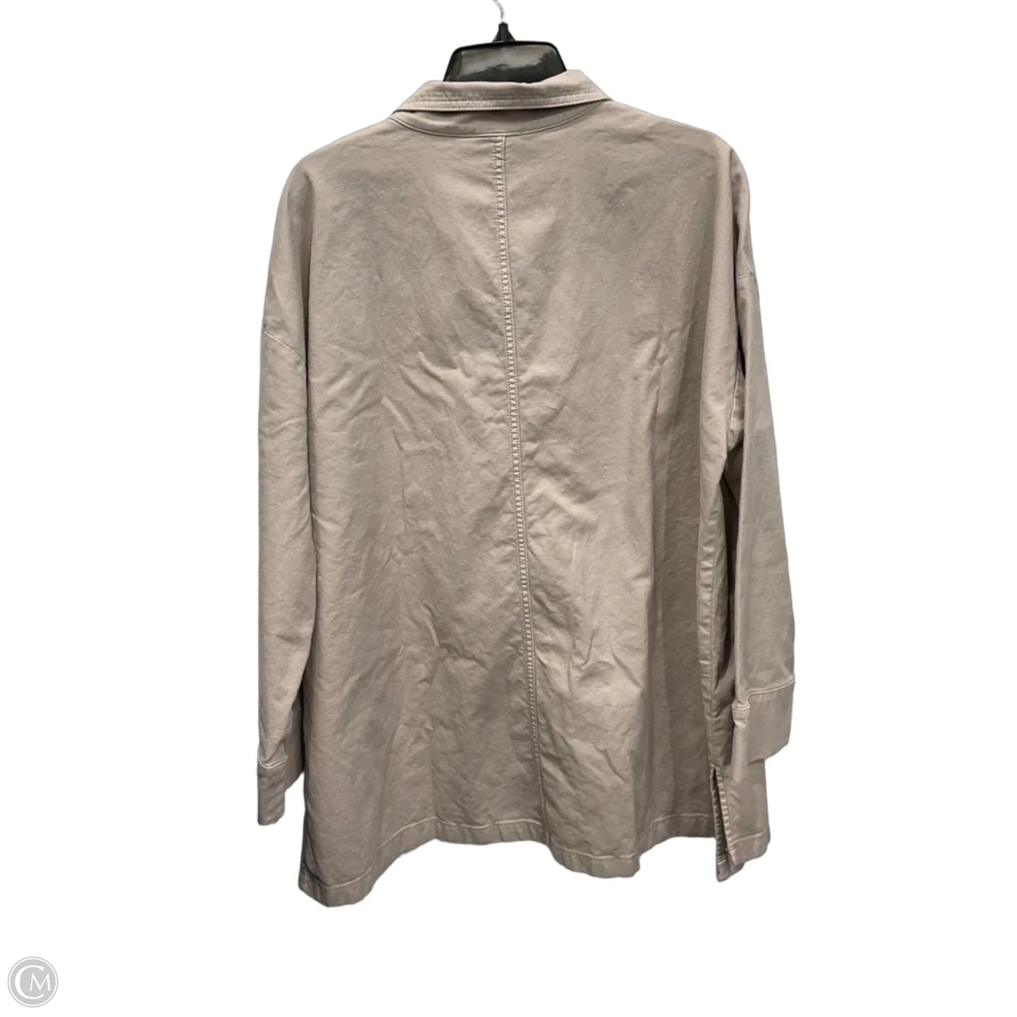 Jacket Other By Eileen Fisher In Tan, Size: Xl