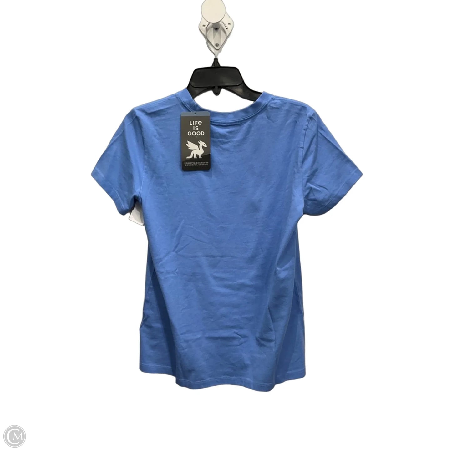 Top Short Sleeve Basic By Life Is Good In Blue, Size: M