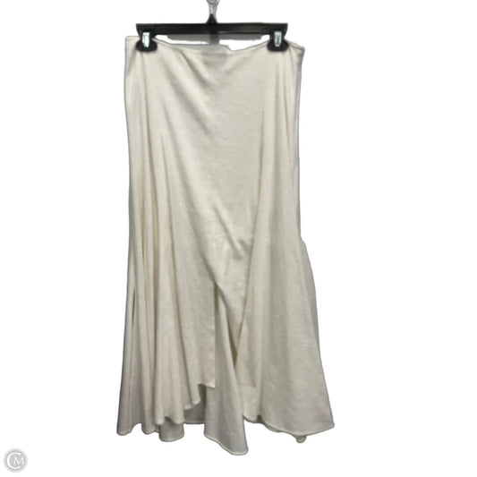 Skirt Maxi By Rebecca Taylor In White, Size: L