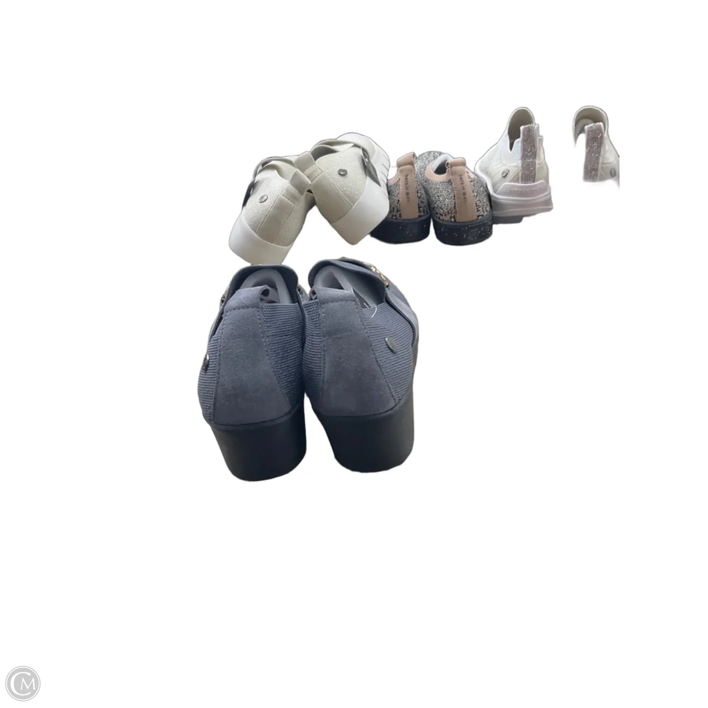 Shoes Flats By Bernie Mev In Grey, Size: 11