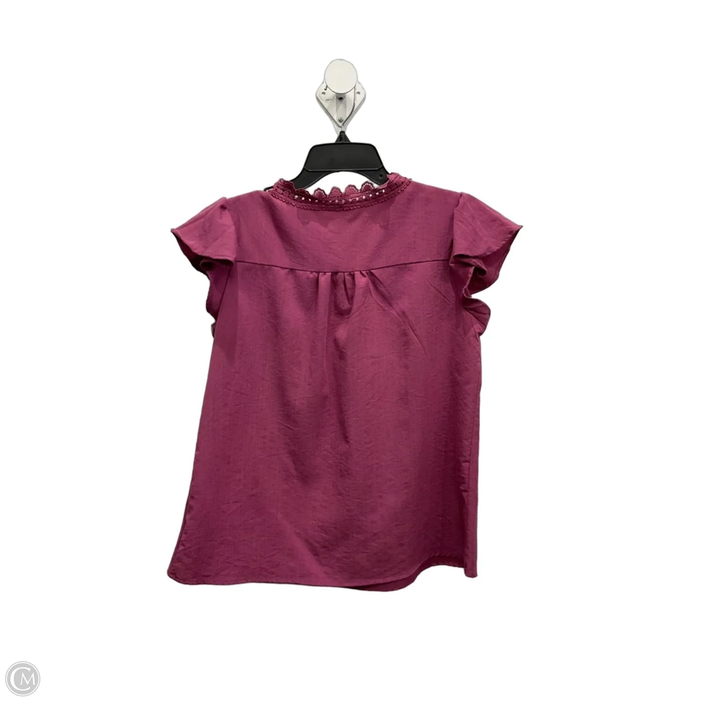 Top Short Sleeve By Clothes Mentor In Pink, Size: M