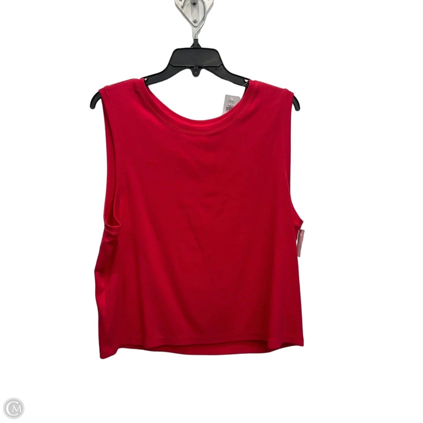 Top Sleeveless Basic By Gap In Red, Size: Xxl