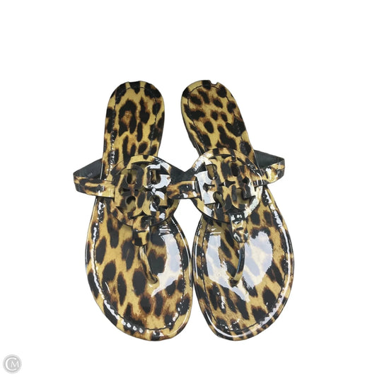 Sandals Designer By Tory Burch In Animal Print, Size: 9.5