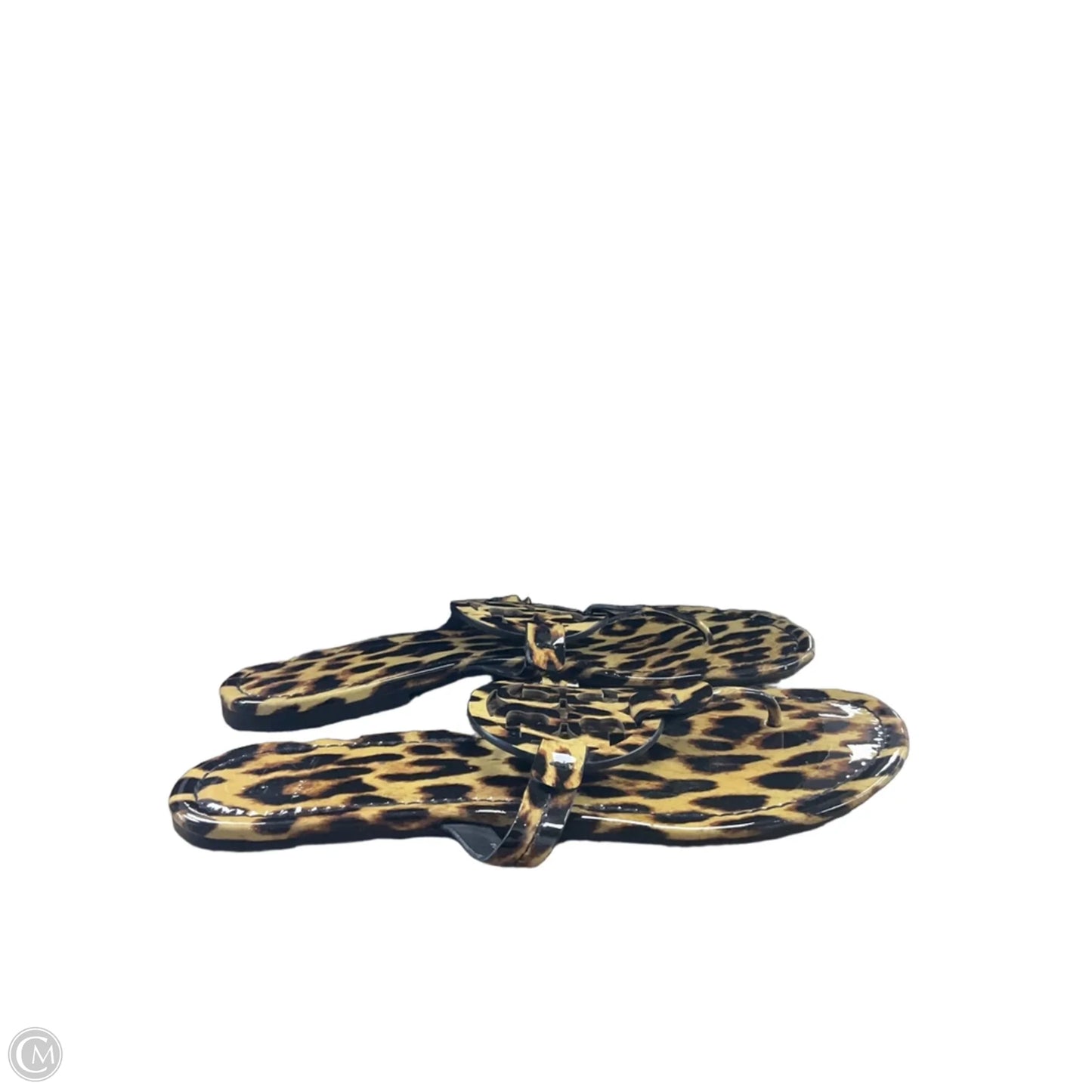Sandals Designer By Tory Burch In Animal Print, Size: 9.5