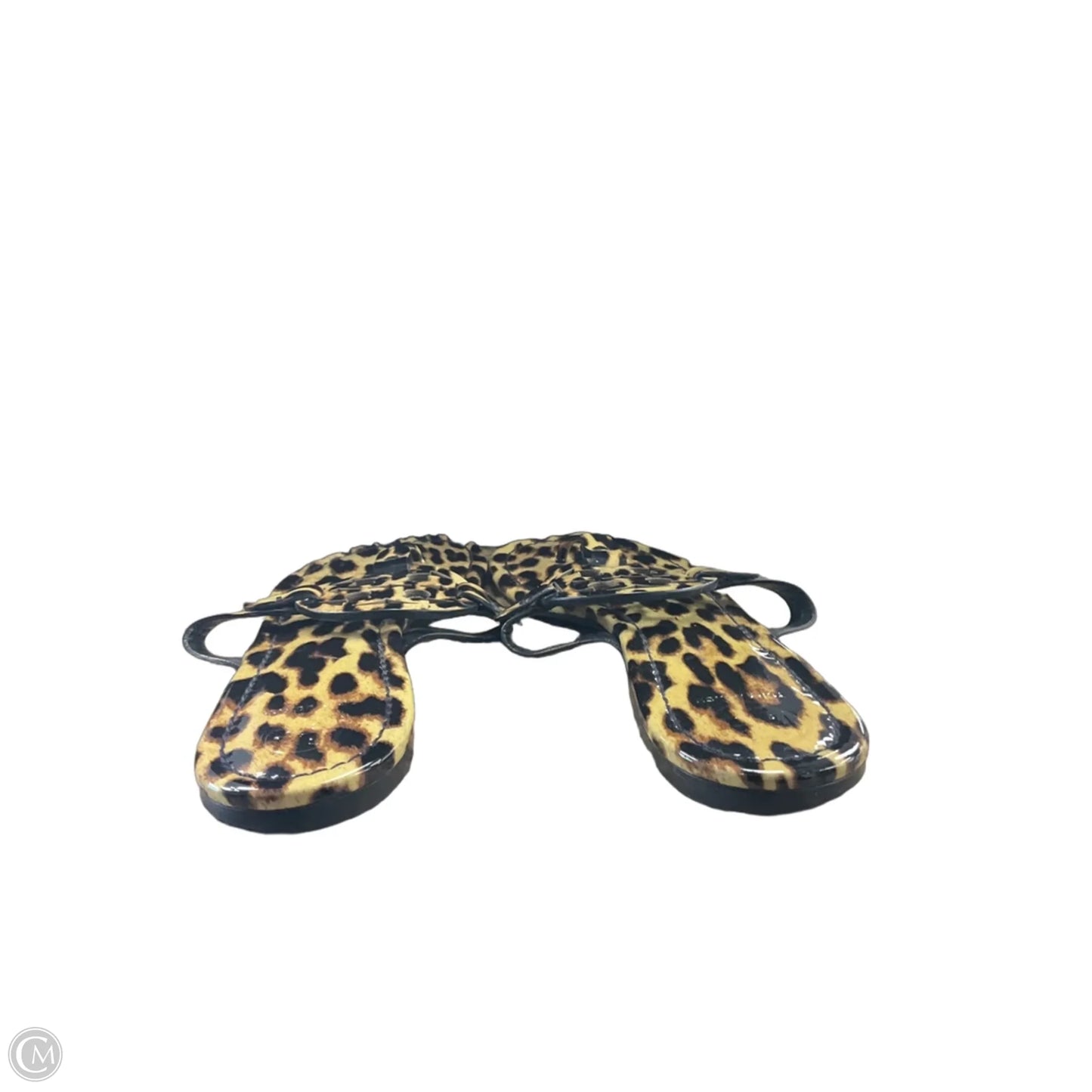 Sandals Designer By Tory Burch In Animal Print, Size: 9.5