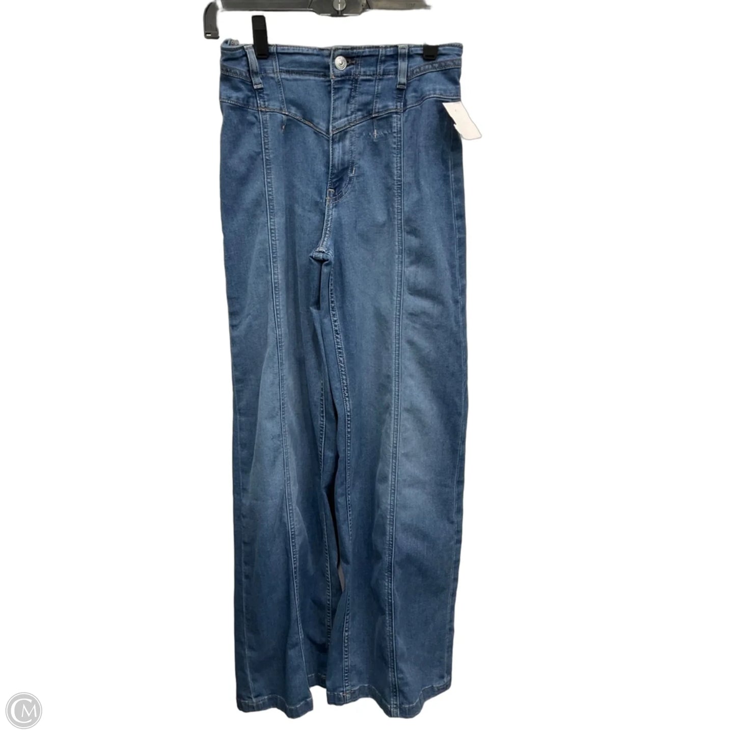 Jeans Wide Leg By We The Free In Blue Denim, Size: 2