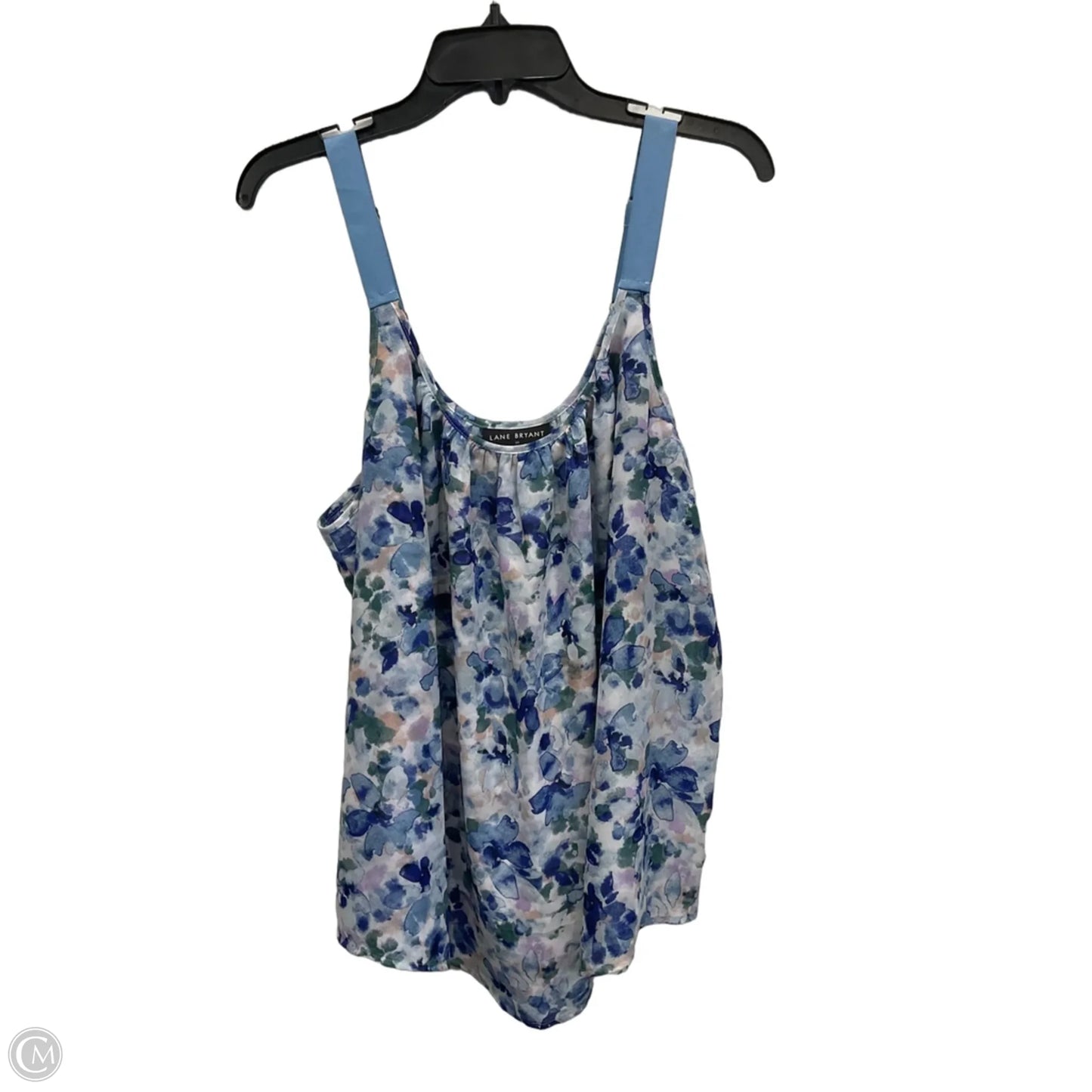 Top Sleeveless By Lane Bryant In Blue, Size: 2x