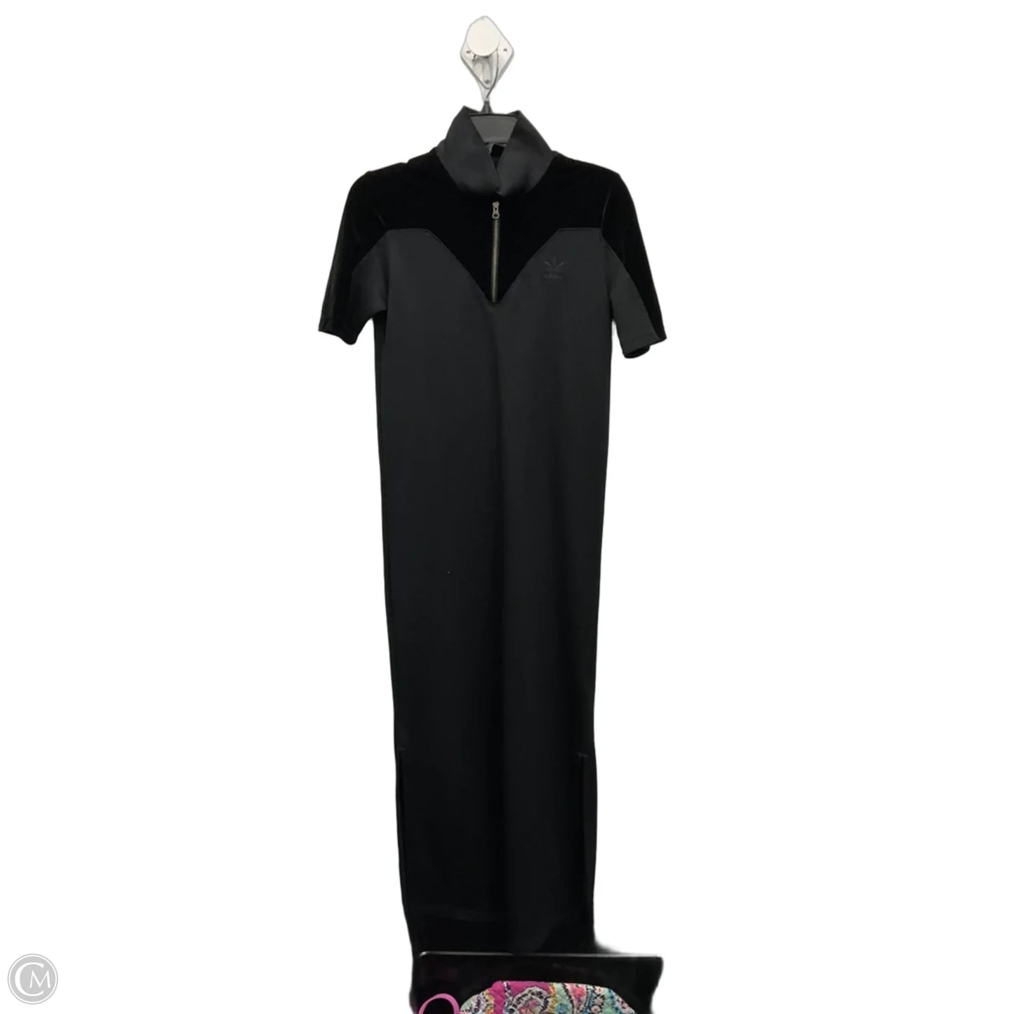 Dress Casual Maxi By Adidas In Black, Size: S