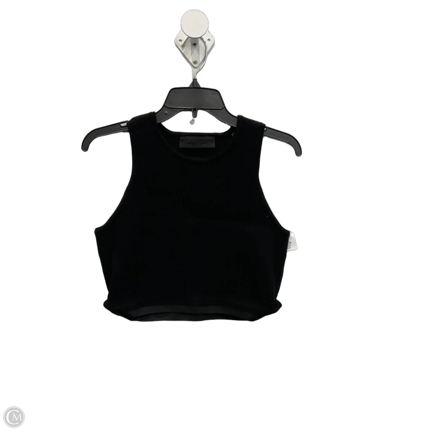 Top Sleeveless By Essentials In Black, Size: Xl