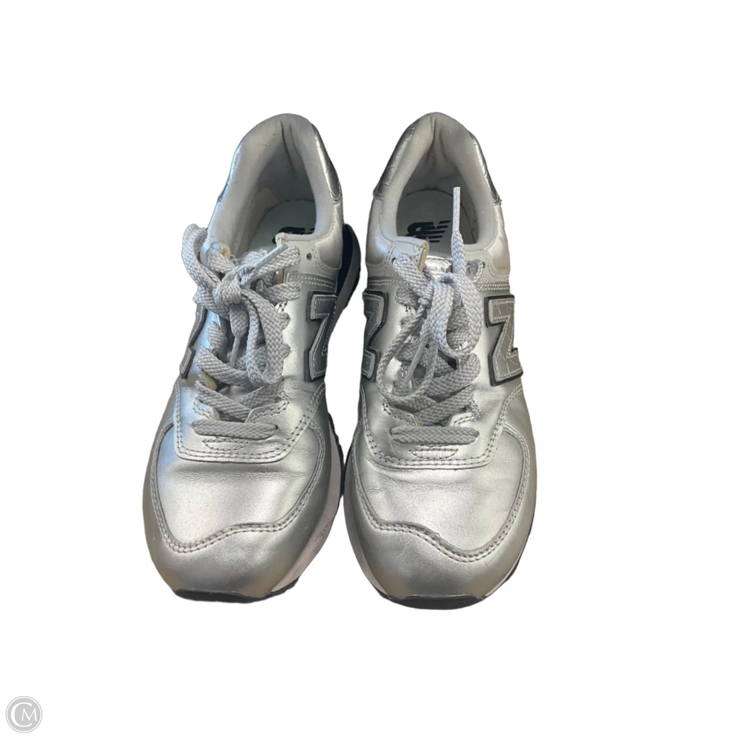 Shoes Sneakers By New Balance In Silver, Size: 8