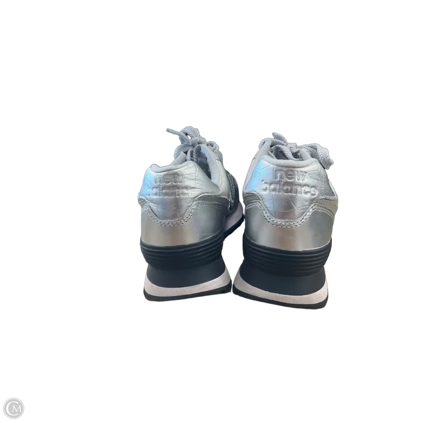 Shoes Sneakers By New Balance In Silver, Size: 8