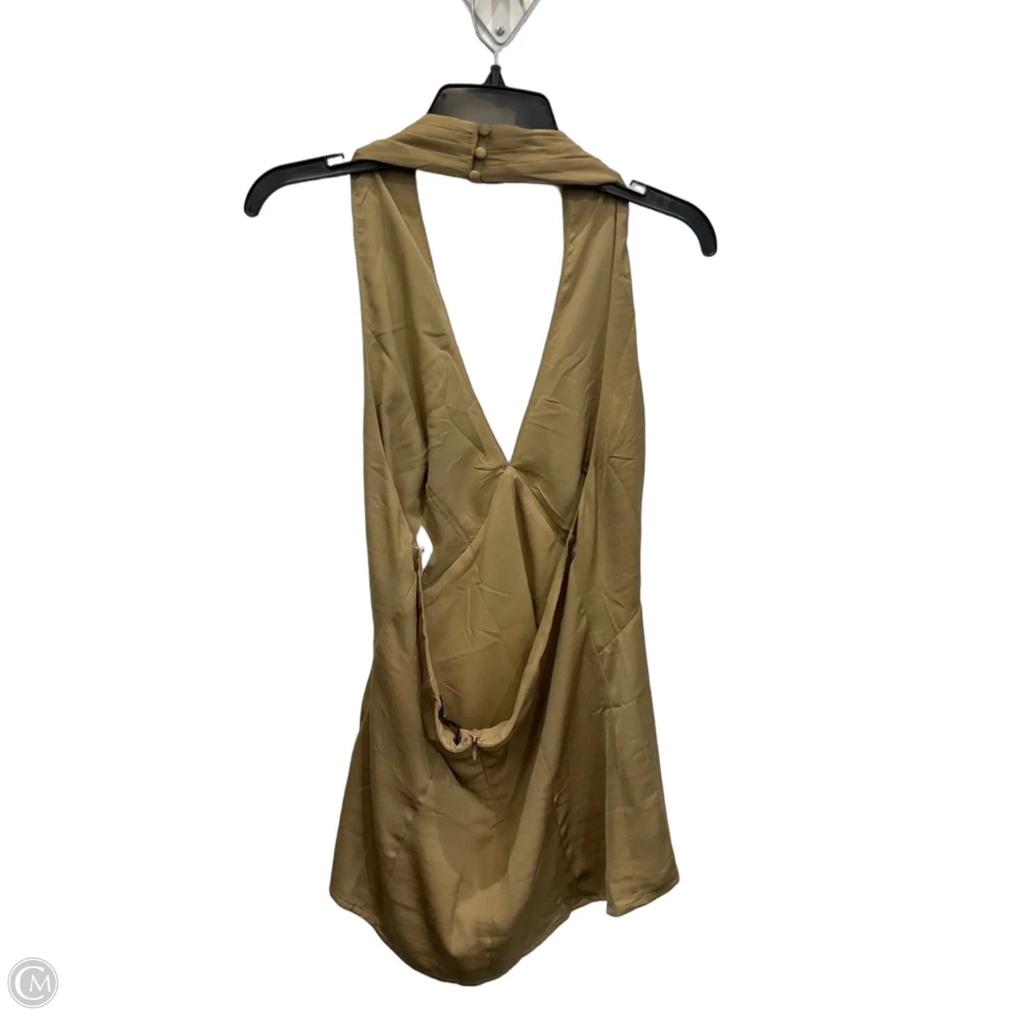Top Sleeveless By Banana Republic In Tan, Size: L