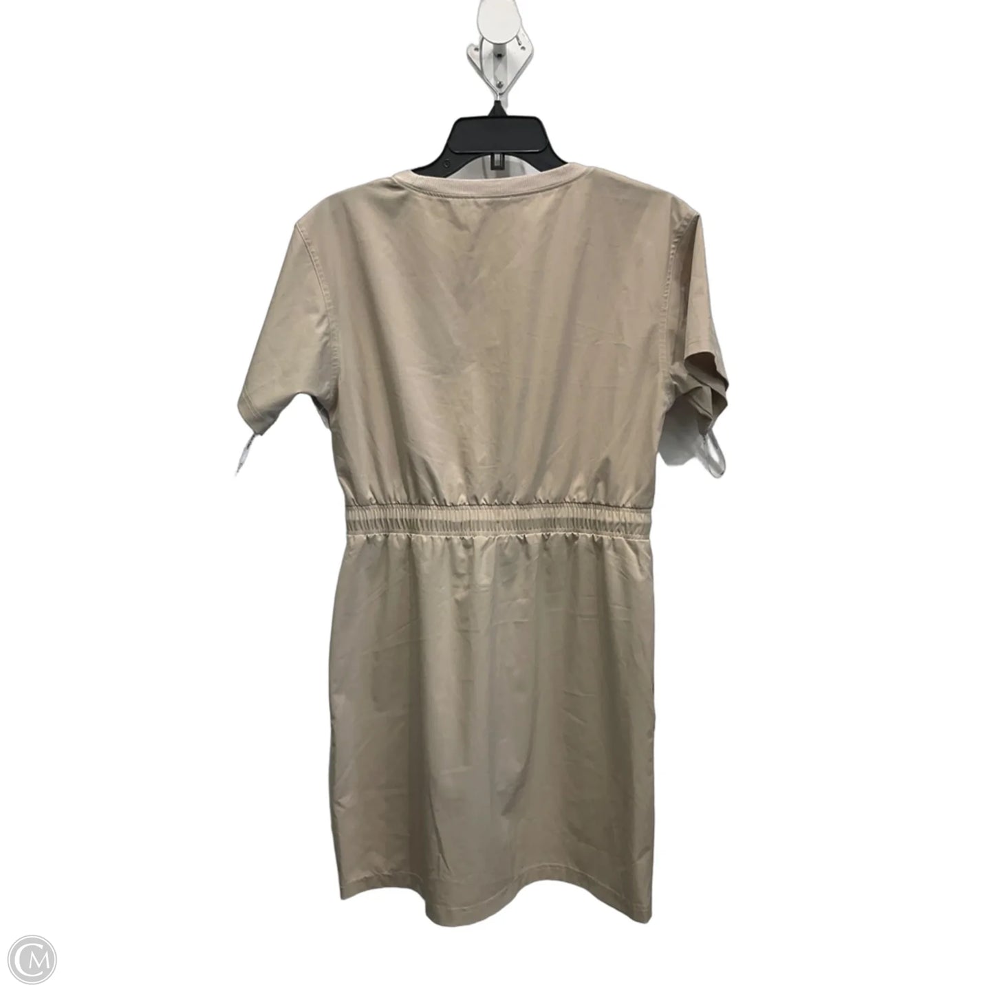 Dress Casual Short By Calvin Klein In Tan, Size: M