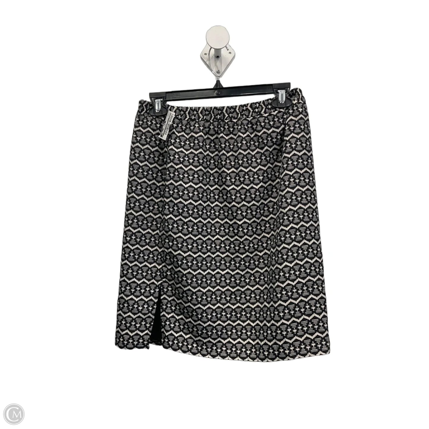 Skirt Midi By Loft In Black, Size: 4