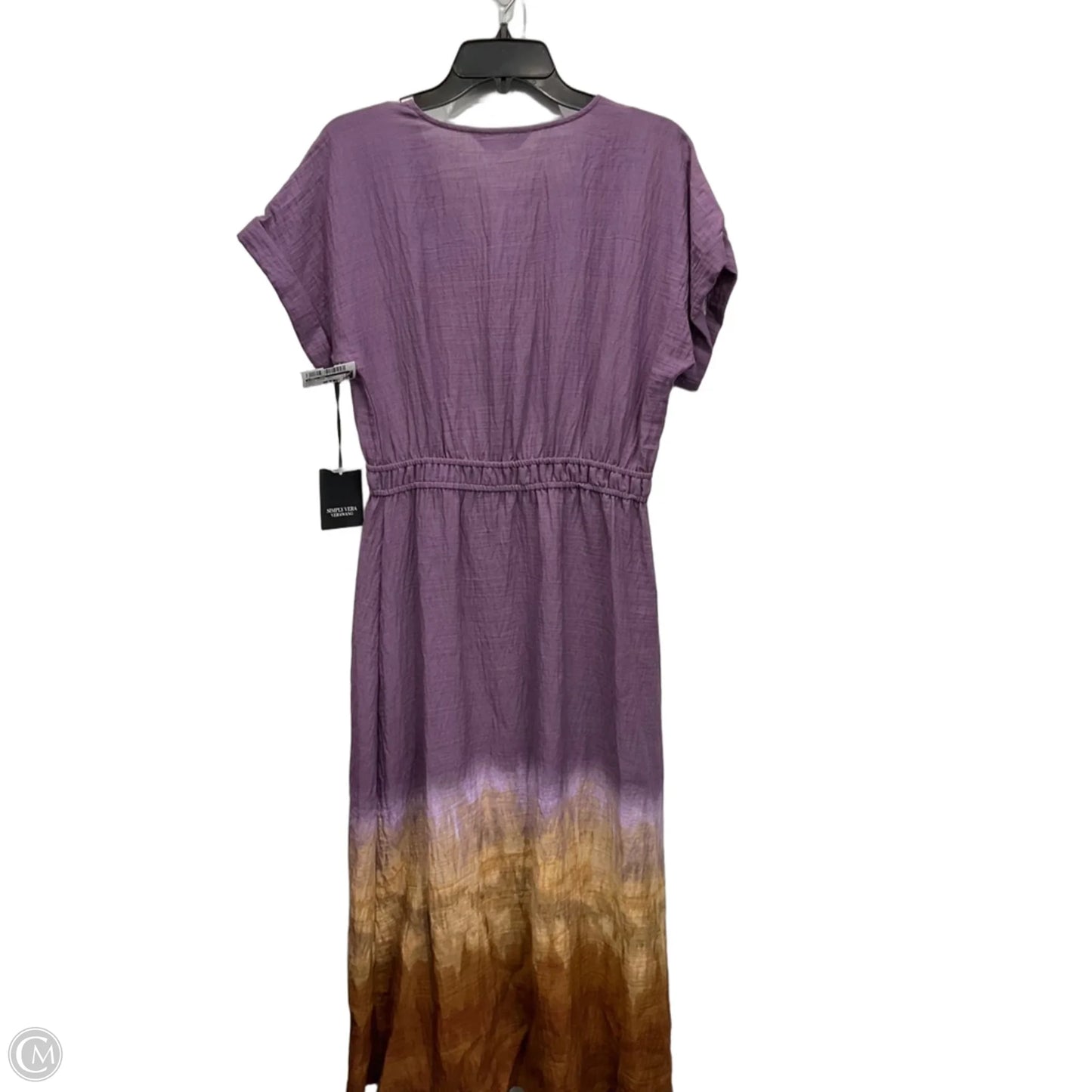 Dress Casual Maxi By Simply Vera In Purple, Size: M
