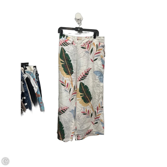 Pants Linen By Cynthia Rowley In White, Size: 16