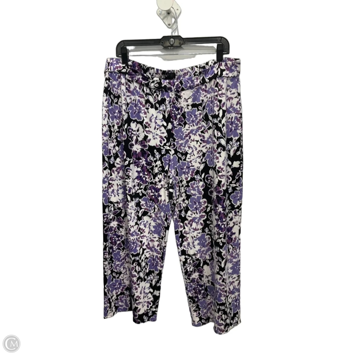 Pants Cropped By J. Jill In Purple, Size: 12