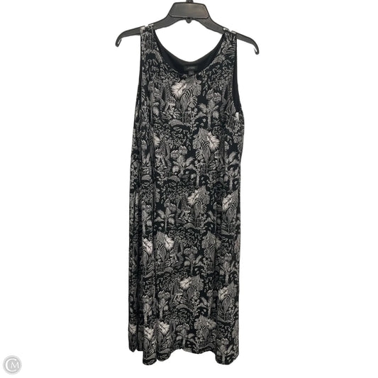 Dress Casual Maxi By J. Jill In Black, Size: 1x