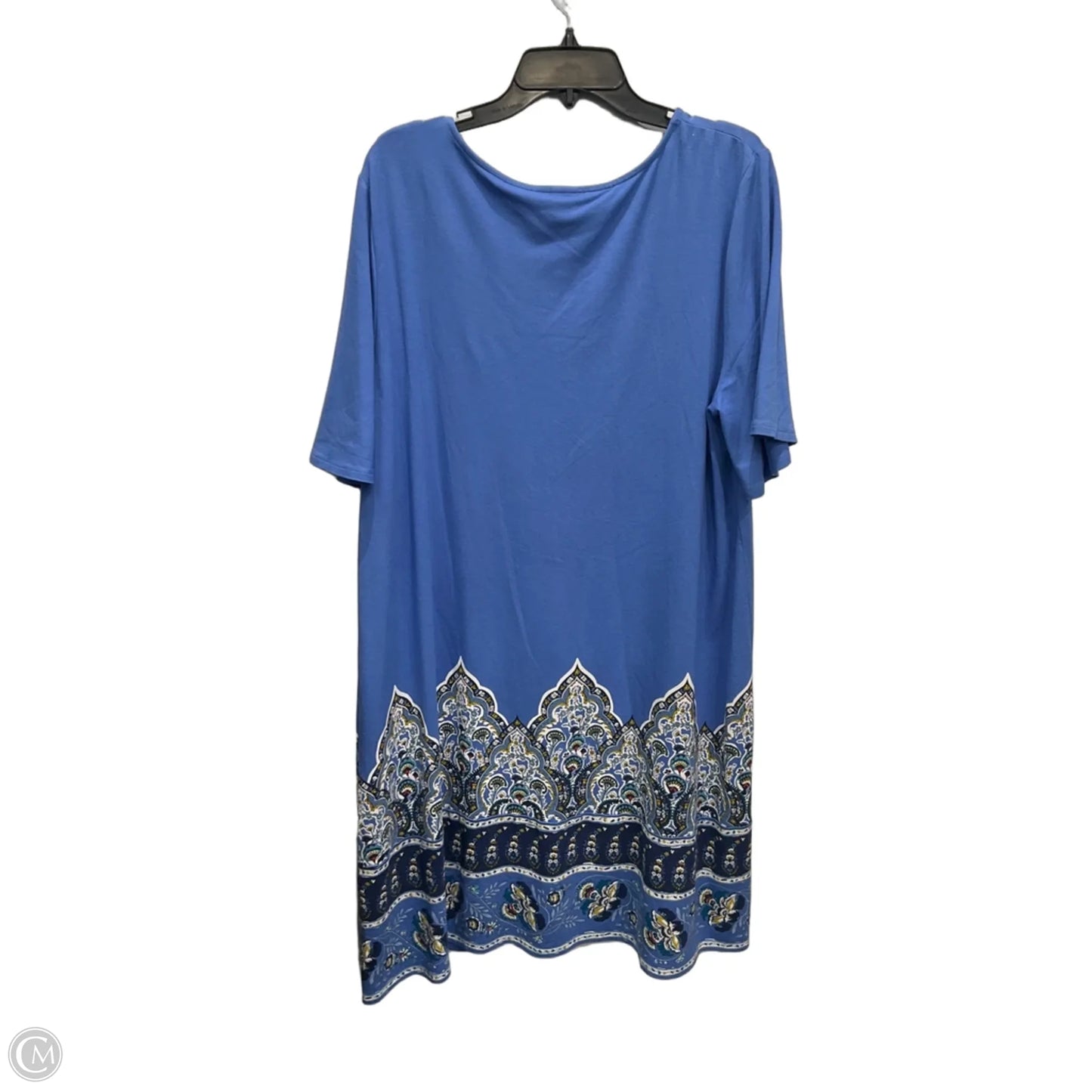 Dress Casual Midi By J. Jill In Blue, Size: Xl