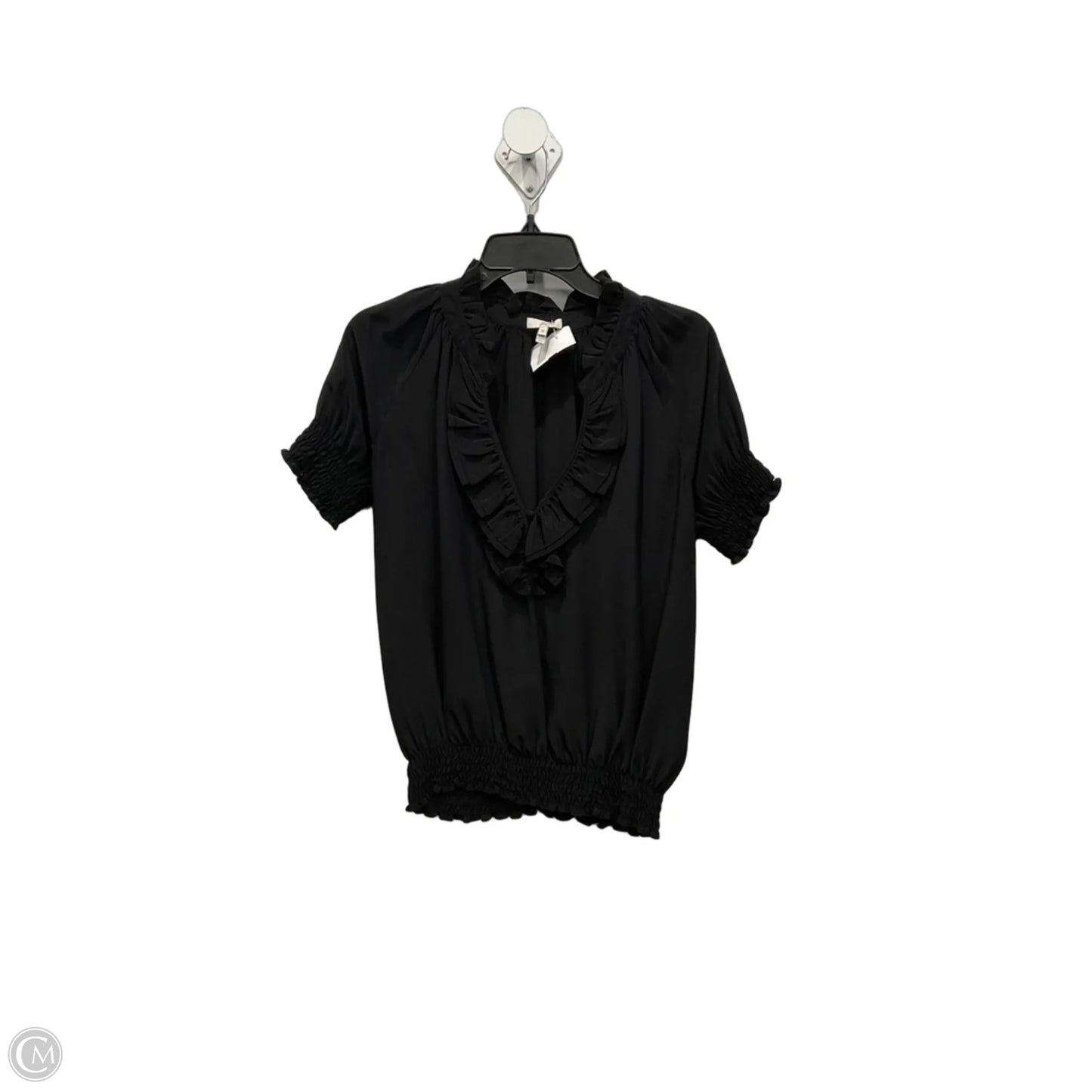 Top Short Sleeve By Joie In Black, Size: M