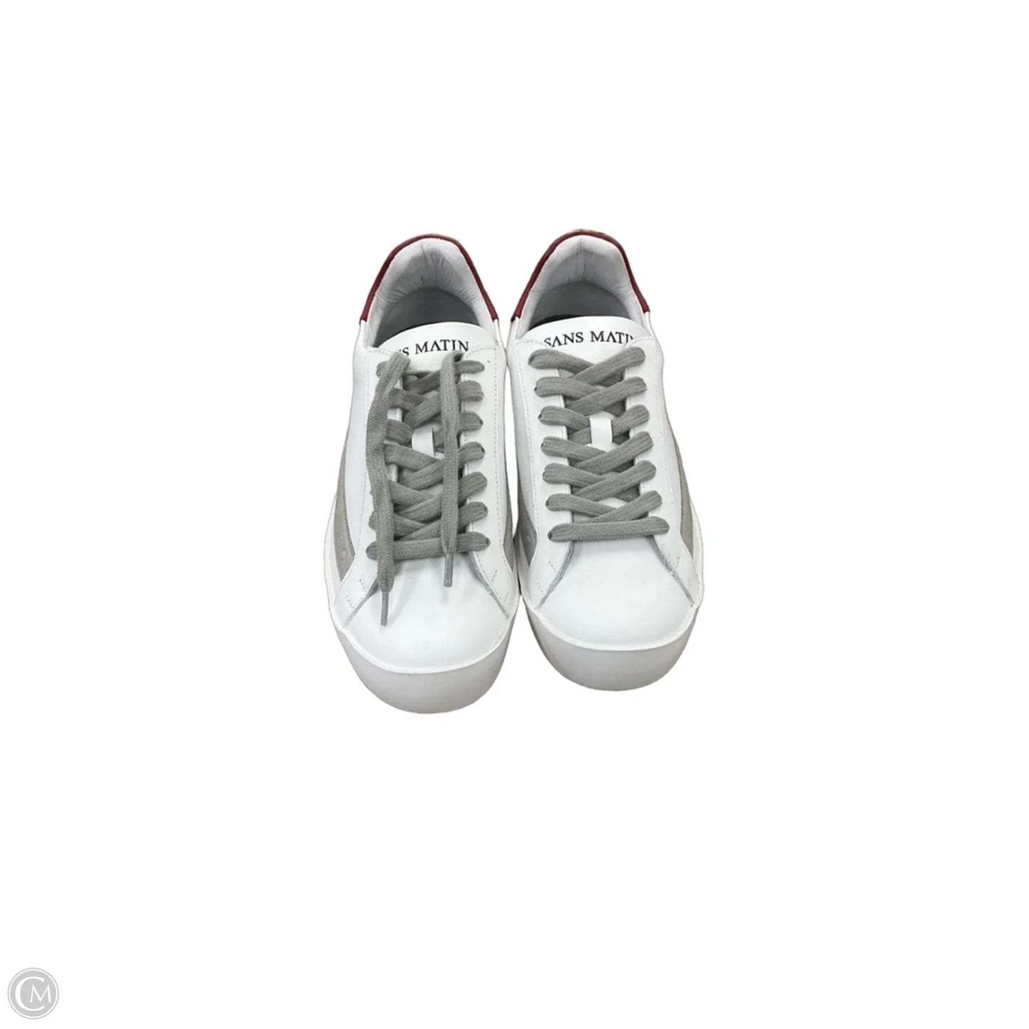 Shoes Sneakers By Cmb In White, Size: 6.5