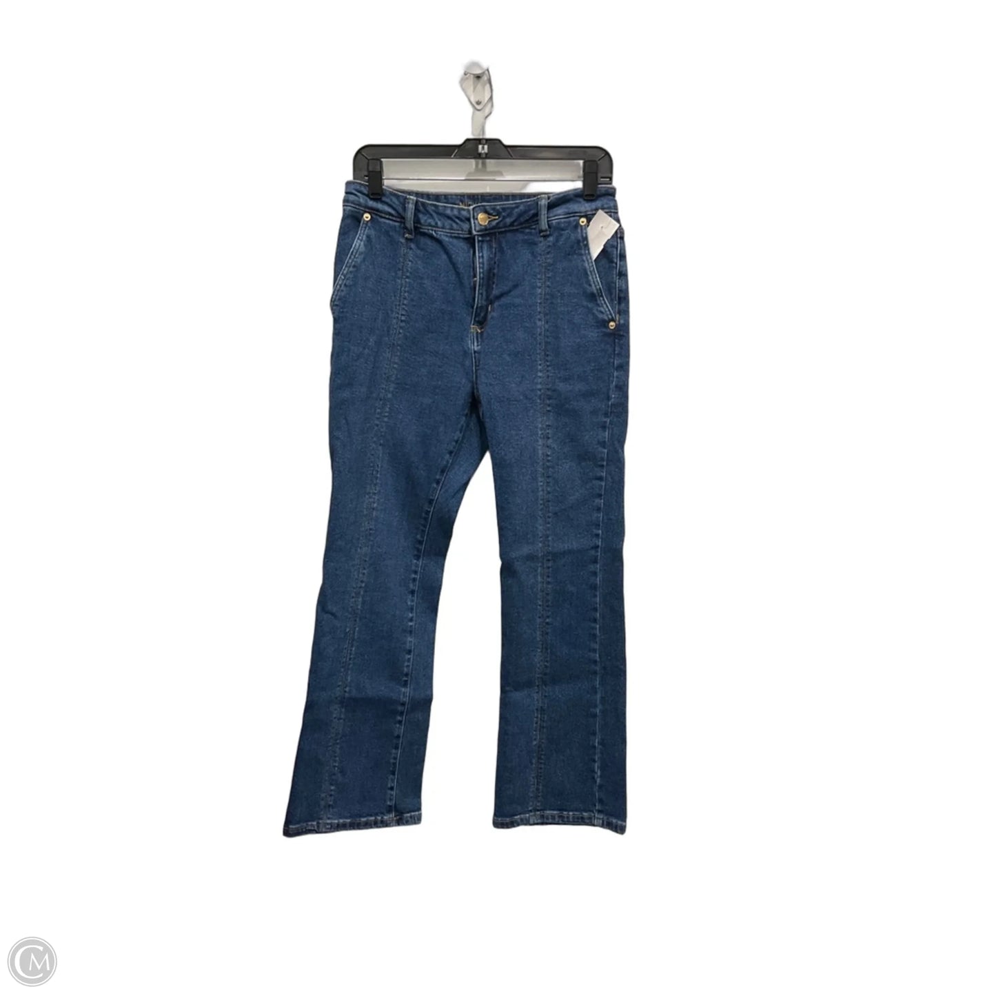 Jeans Designer By Michael Kors In Blue Denim, Size: 8