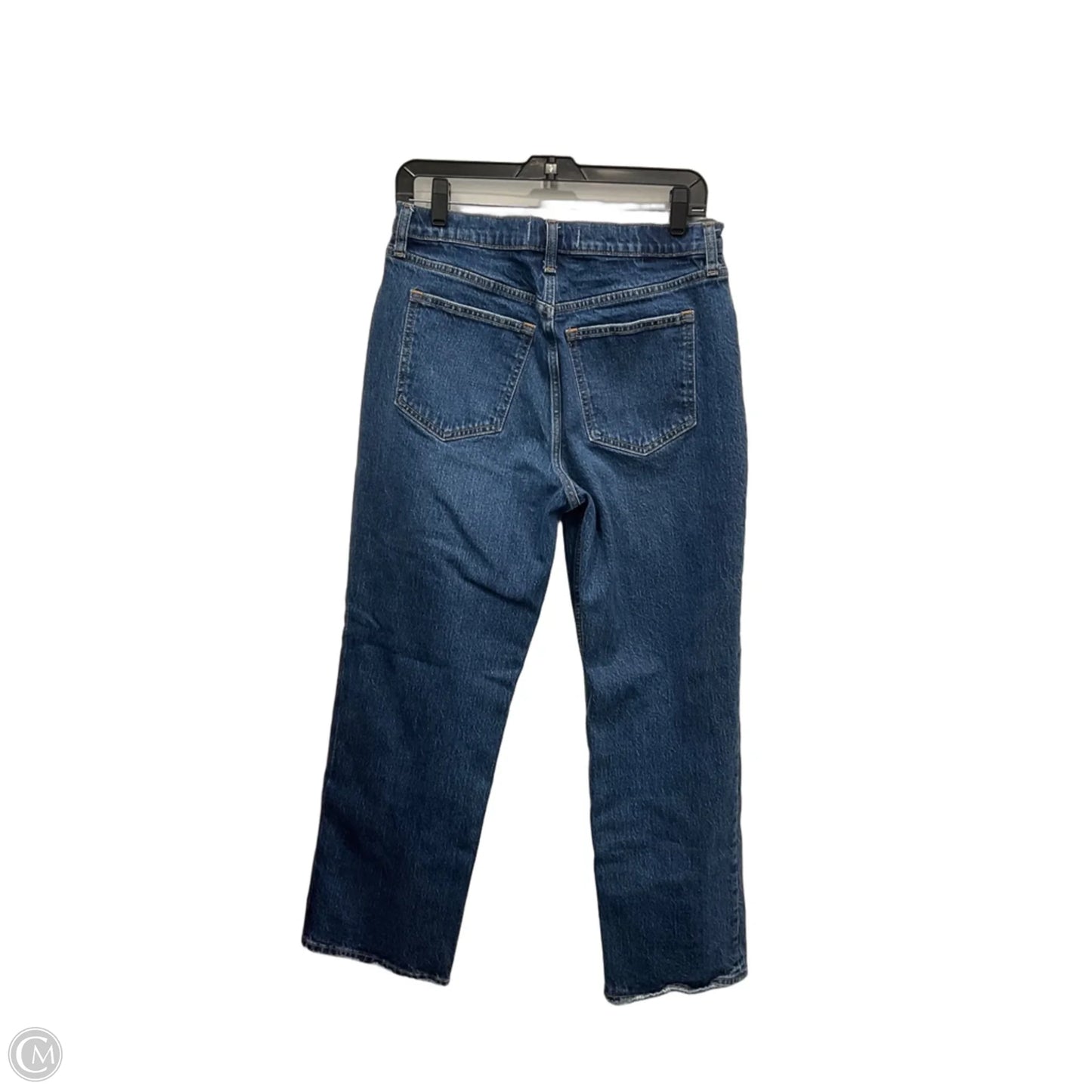 Jeans Straight By Abercrombie And Fitch In Blue Denim, Size: 8