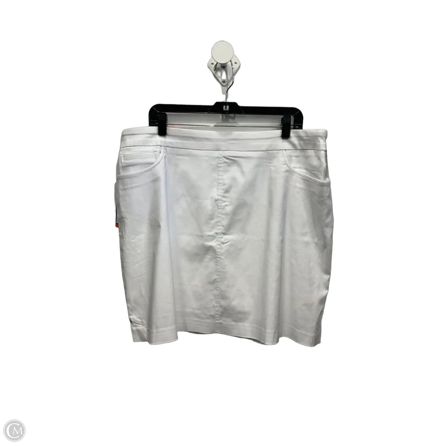Skirt Mini & Short By Hilary Radley In White, Size: 16