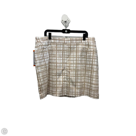 Skirt Mini & Short By Hilary Radley In White, Size: 16