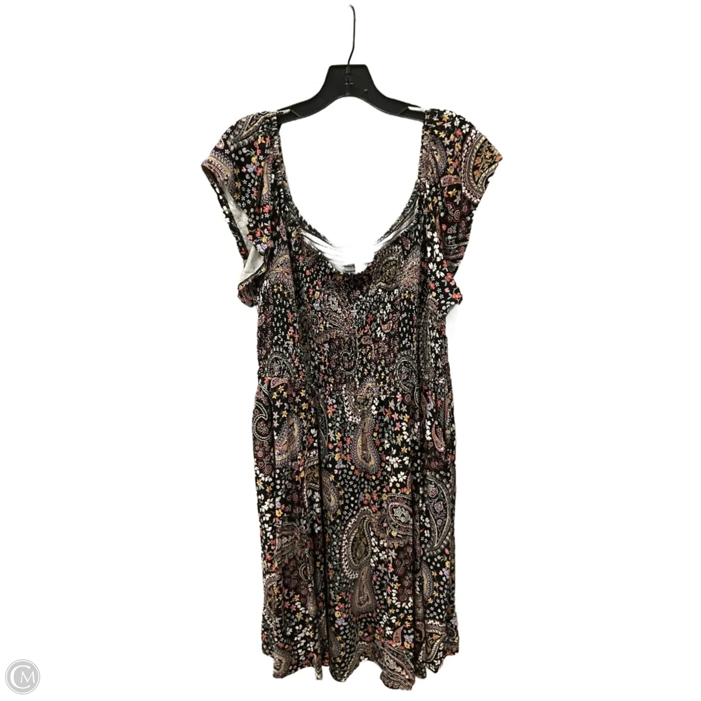 Dress Casual Midi By Torrid In Black, Size: 3x