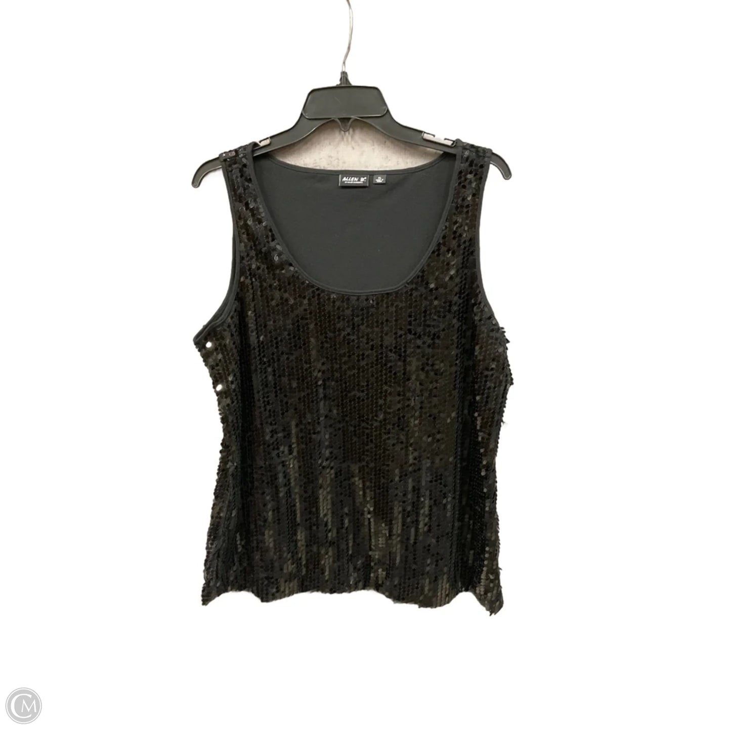 Tank Top By Allen B In Black, Size: Xl