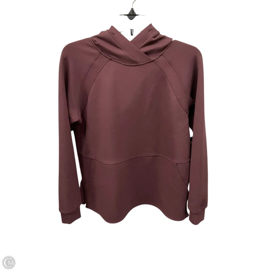Sweatshirt Hoodie By 32 Degrees In Maroon, Size: S