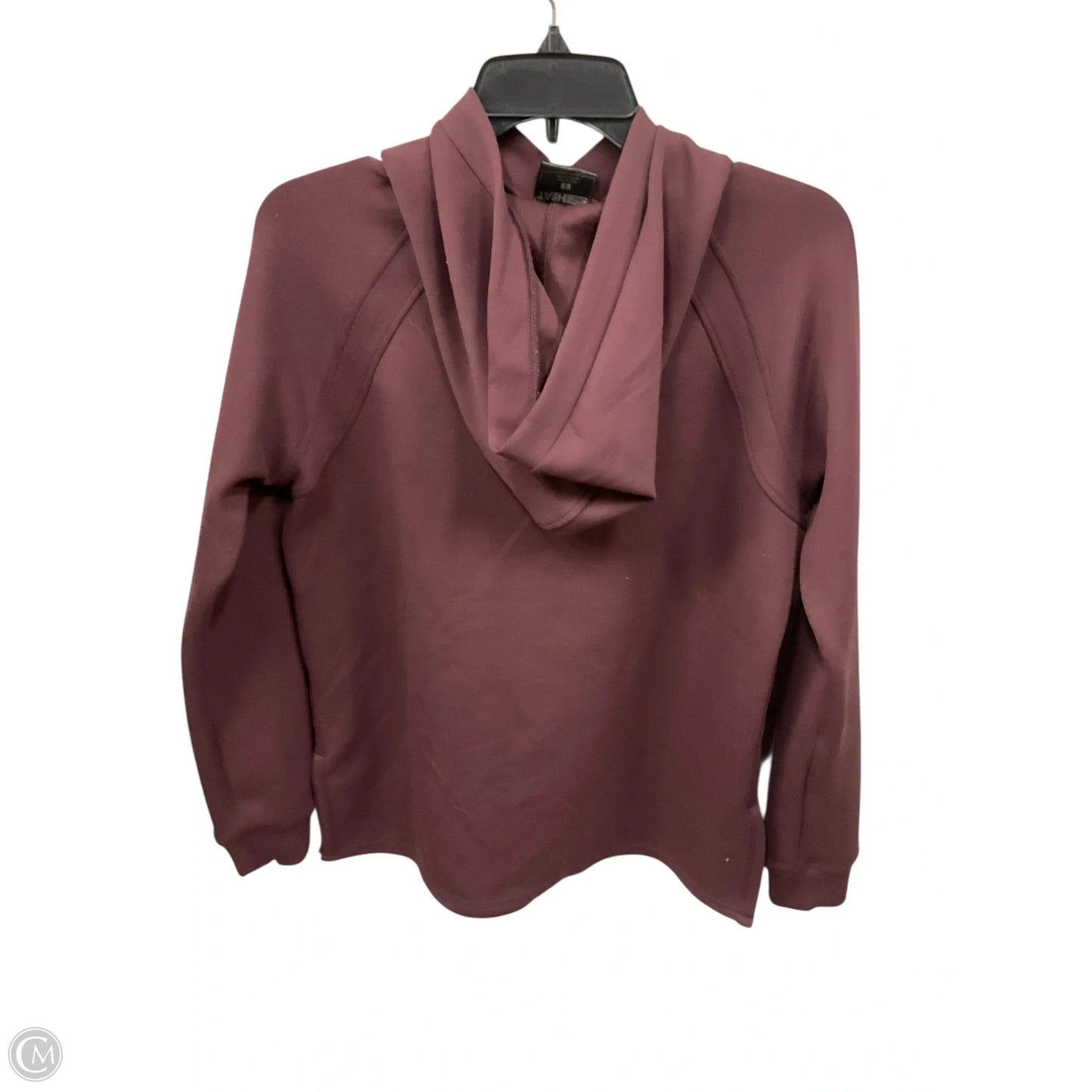 Sweatshirt Hoodie By 32 Degrees In Maroon, Size: S