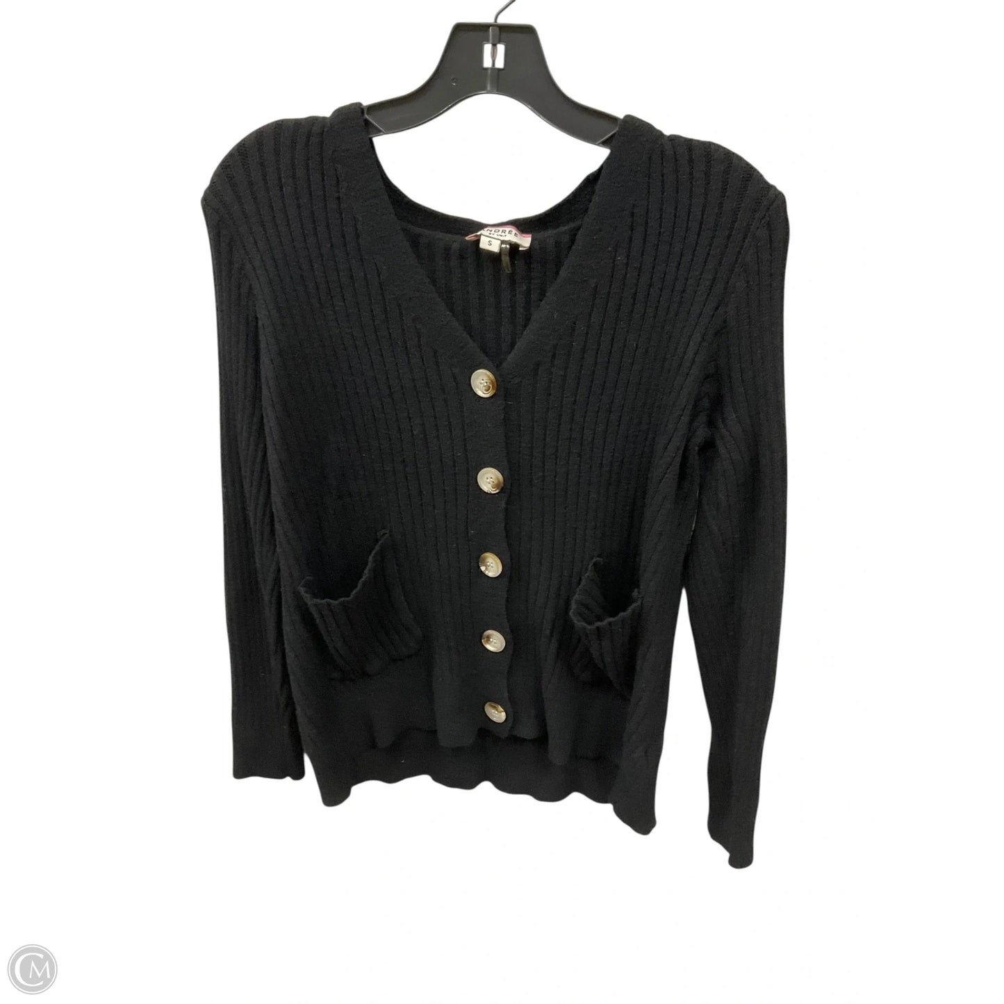Cardigan By Andree By Unit In Black, Size: S