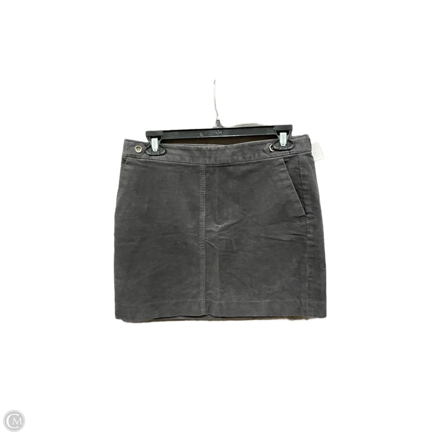 Skirt Mini & Short By Banana Republic In Grey, Size: 6