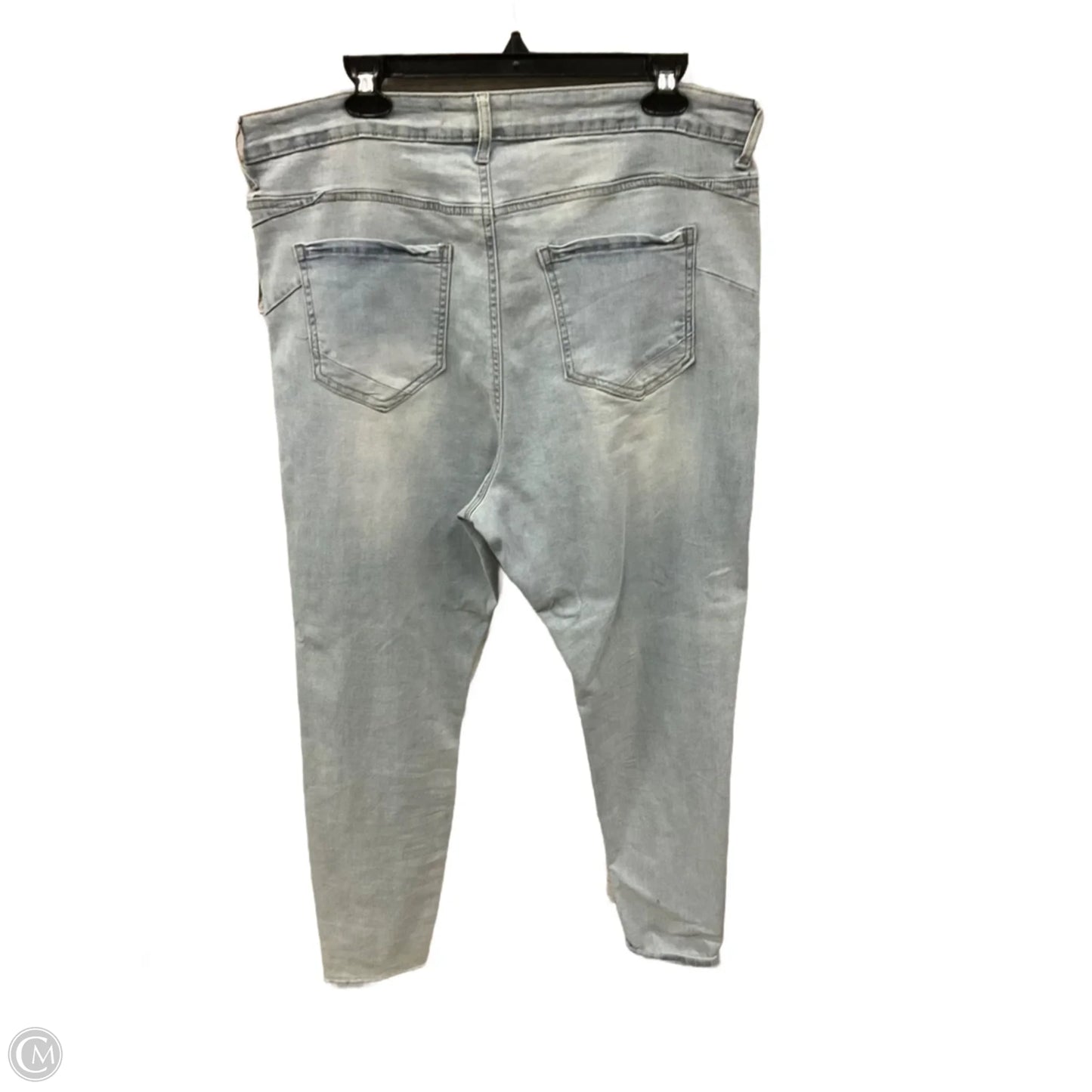 Jeans Skinny By Fashion Nova In Blue Denim, Size: 16