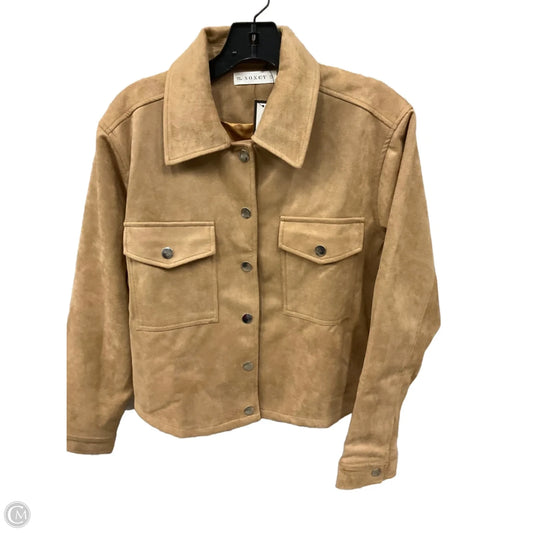 Jacket Other By Clothes Mentor In Brown, Size: L