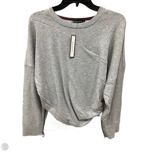 Sweatshirt Crewneck By Clothes Mentor In Grey, Size: Xl