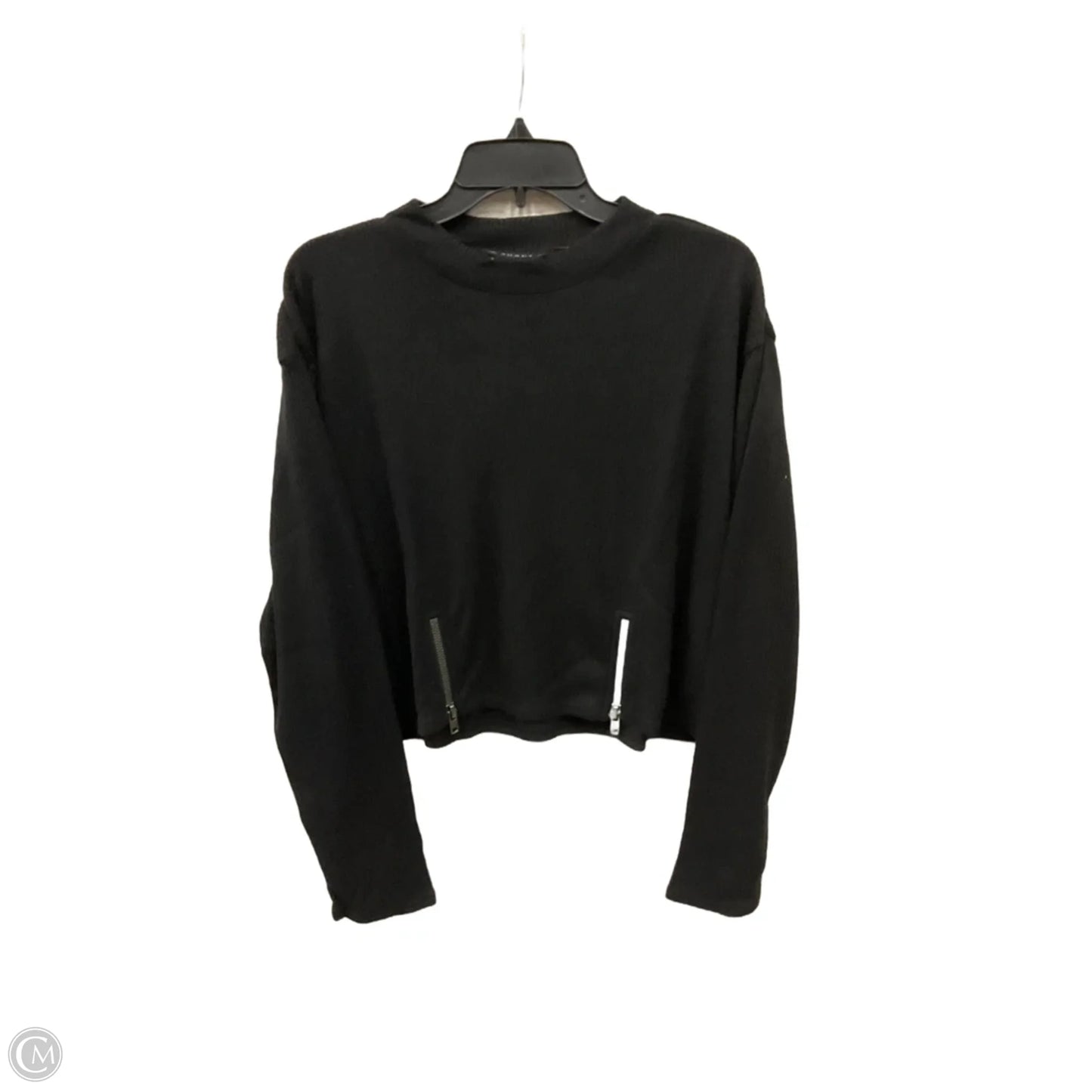 Top Long Sleeve By Clothes Mentor In Black, Size: Xxl