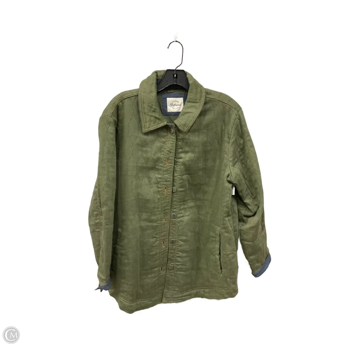 Jacket Puffer & Quilted By Jachs Girlfirend In Green, Size: L