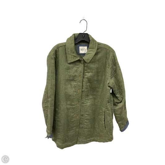 Jacket Puffer & Quilted By Jachs Girlfirend In Green, Size: L