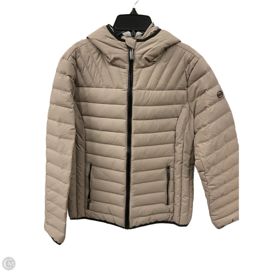 Coat Puffer & Quilted By Michael By Michael Kors In Brown, Size: L