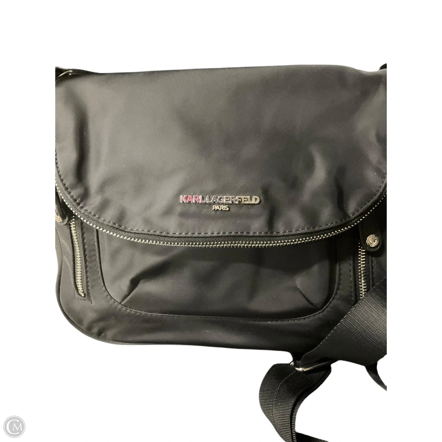 Crossbody Designer By Karl Lagerfeld, Size: Medium