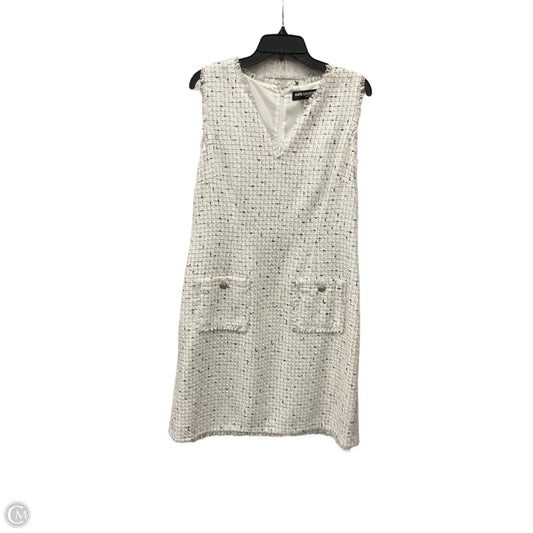 Dress Designer By Karl Lagerfeld In White, Size: 14