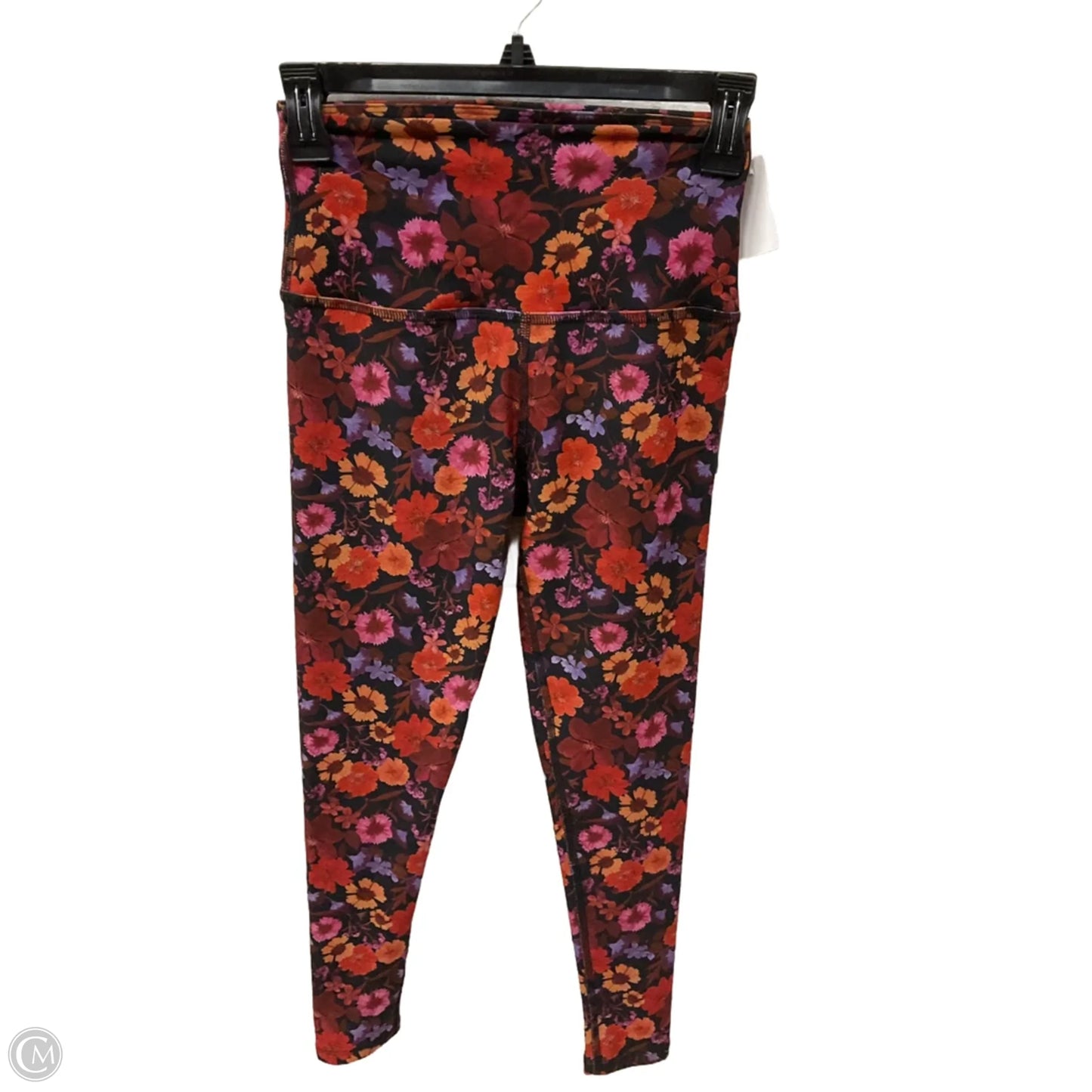 Athletic Leggings By Beyond Yoga In Floral Print, Size: S