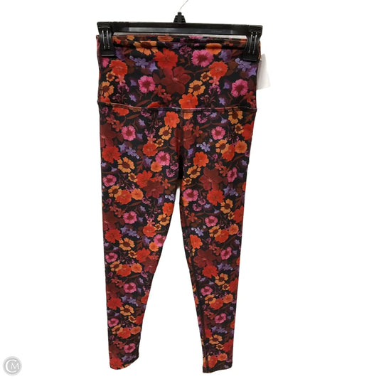Athletic Leggings By Beyond Yoga In Floral Print, Size: S