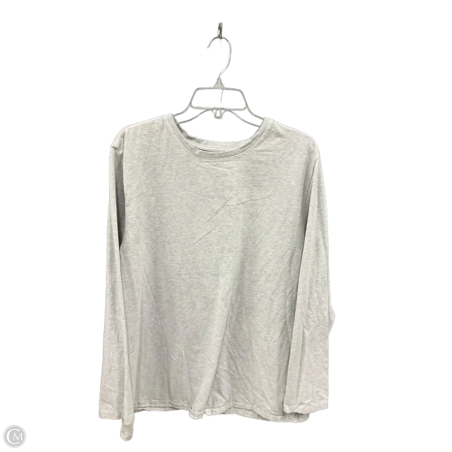 Top Long Sleeve Basic By Skims In Grey, Size: Xl