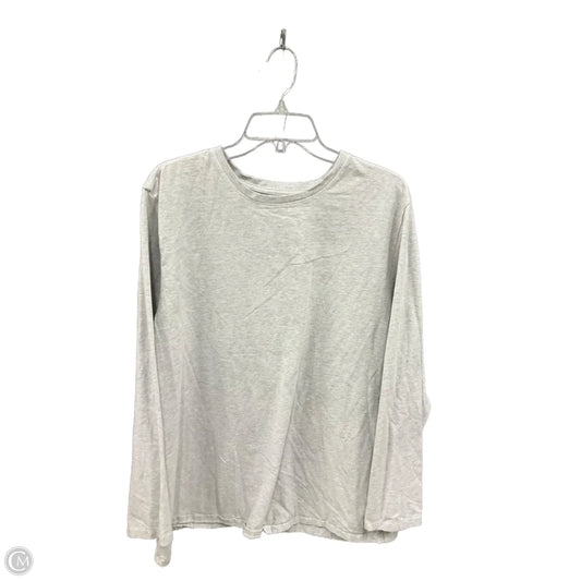 Top Long Sleeve Basic By Skims In Grey, Size: Xl