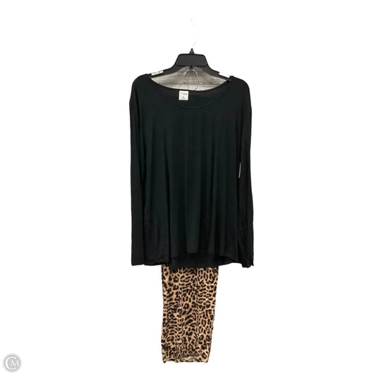 Pajamas 2pc By Soma In Animal Print, Size: Xxl